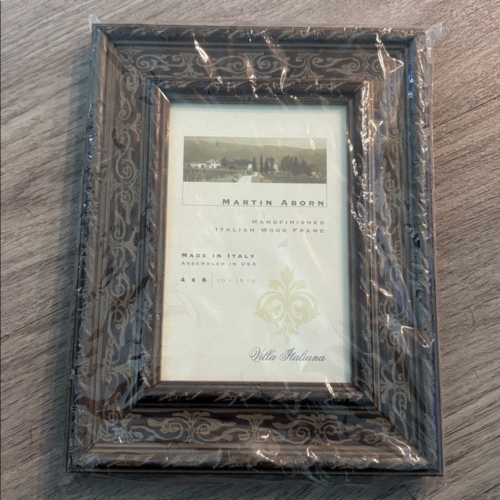 Martin Aborn Italian Wood Frame 4x6